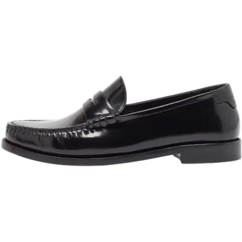 Pre-owned Leather flats , female, Sizes: 5 1/2 UK - Yves Saint Laurent Vintage - Modalova