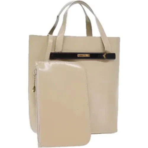 Pre-owned Tote Bags, female, , Size: ONE SIZE Pre-owned Leather gucci-bags - Gucci Vintage - Modalova