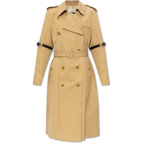 Trench Coats, female, , Size: XS Hybrid Trench Coat - Coperni - Modalova