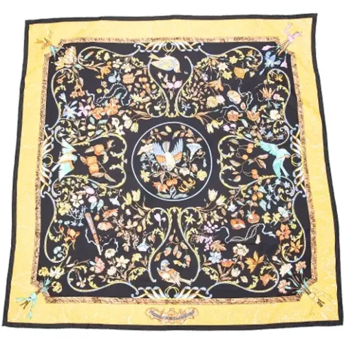 Pre-owned Silk scarves , female, Sizes: ONE SIZE - Hermès Vintage - Modalova