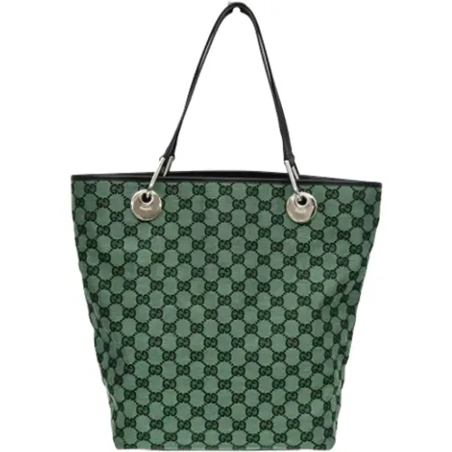 Pre-owned Tote Bags, female, , Size: ONE SIZE Pre-owned Leather gucci-bags - Gucci Vintage - Modalova