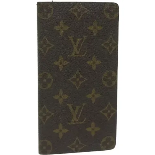 Pre-owned Wallets, female, , Size: ONE SIZE Pre-owned Cashmere wallets - Louis Vuitton Vintage - Modalova