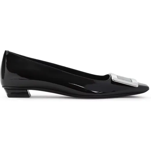Pumps, female, , Size: 6 US Patent Leather Pumps - Roger Vivier - Modalova