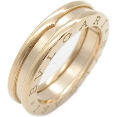 Pre-owned Jewellery, female, , Size: ONE SIZE Pre-owned Rose Gold rings - Bvlgari Vintage - Modalova