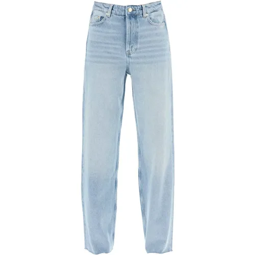 Legere Straight Leg Denim Jeans - Ganni - Modalova