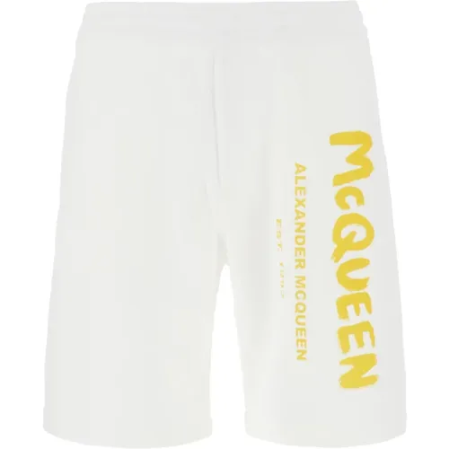 Casual Shorts, male, , Size: L Stylish Bermuda Shorts for Men - alexander mcqueen - Modalova