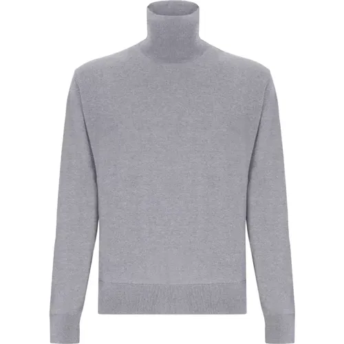 Turtlenecks, male, , Size: XL Sweater Over Turtleneck - Laneus - Modalova