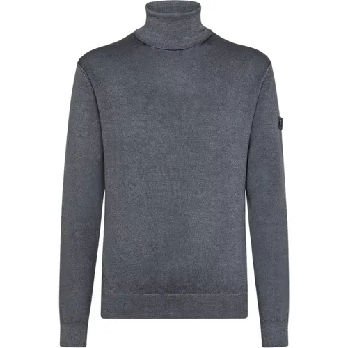 Acid-Dyed Merino Wool Sweater , male, Sizes: M, 2XL, S, L, XL - Peuterey - Modalova
