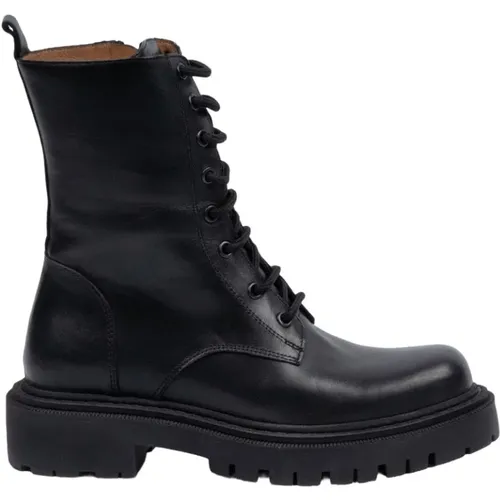 Leather Ankle Boots , female, Sizes: 4 UK, 3 UK - Albano - Modalova