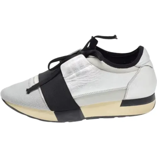 Pre-owned Sneakers, female, , Size: 8 US Pre-owned Leather sneakers - Balenciaga Vintage - Modalova