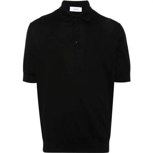 Schwarze T-Shirts & Polos Ss24 , Herren, Größe: S - Lardini - Modalova