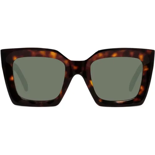 Geometric Bold 3 Dots Sunglasses , female, Sizes: 51 MM - Celine - Modalova