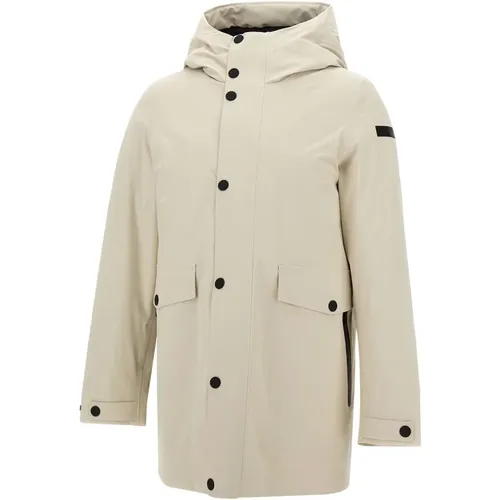 Down Coats, male, , Size: S Men's Egg Floating Parka Cream - RRD - Modalova