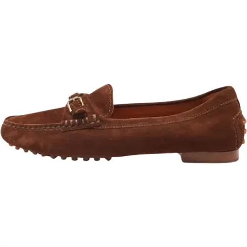 Pre-owned Wildleder flats , Damen, Größe: 37 1/2 EU - Ralph Lauren Pre-owned - Modalova