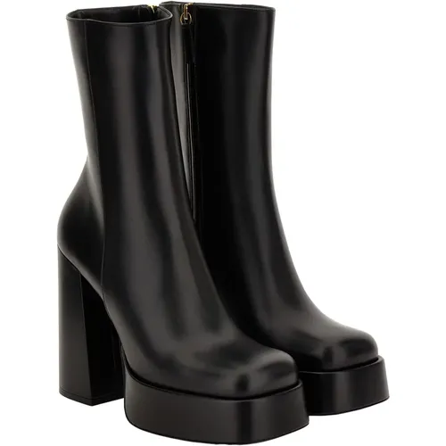 Boots , female, Sizes: 7 UK, 3 UK - Versace - Modalova