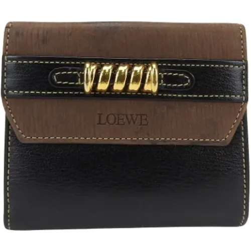 Pre-owned Wallets, female, , Size: ONE SIZE Pre-owned Leather wallets - Loewe Pre-owned - Modalova