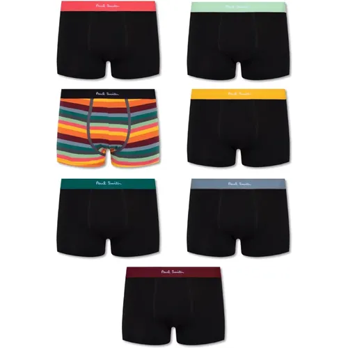 Bottoms, male, , Size: 2XL Boxers seven-pack - Paul Smith - Modalova