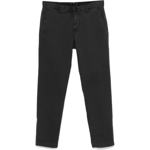 Chinos, male, , Size: W35 Slim Cut Chino Trousers - Incotex - Modalova