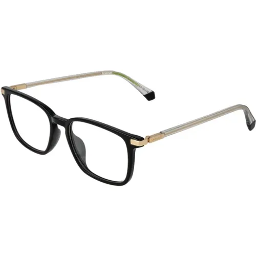 Glasses, male, , Size: ONE SIZE Square Eco Polyamide Optical Frames - Polaroid - Modalova