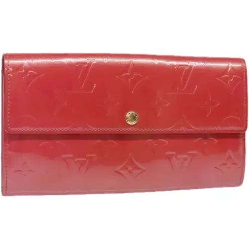 Pre-owned Leather wallets , female, Sizes: ONE SIZE - Louis Vuitton Vintage - Modalova