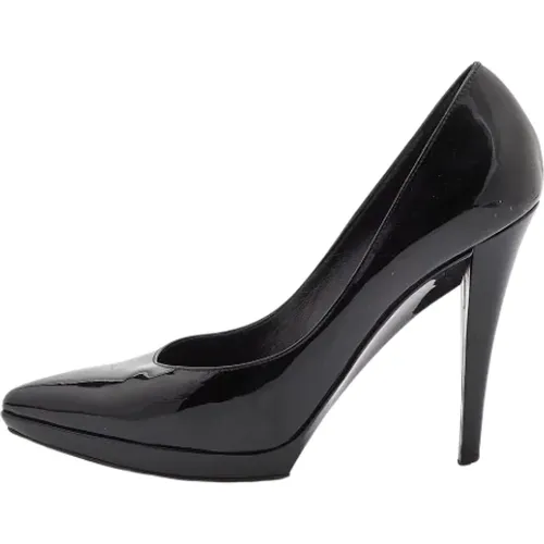 Pre-owned Pumps, female, , Size: 7 US Pre-owned Leather heels - Yves Saint Laurent Vintage - Modalova