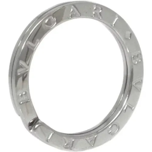 Pre-owned Accessories, unisex, , Size: ONE SIZE Pre-owned Silver key-holders - Bvlgari Vintage - Modalova