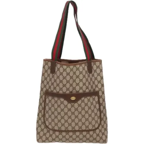 Pre-owned Canvas gucci-bags , female, Sizes: ONE SIZE - Gucci Vintage - Modalova