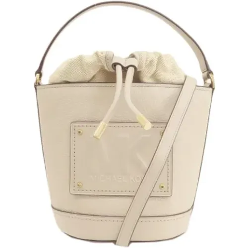 Pre-owned Bucket Bags, female, , Size: ONE SIZE Pre-owned Leather handbags - Michael Kors Pre-owned - Modalova