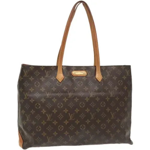 Pre-owned Tote Bags, female, , Size: ONE SIZE Pre-owned Canvas totes - Louis Vuitton Vintage - Modalova