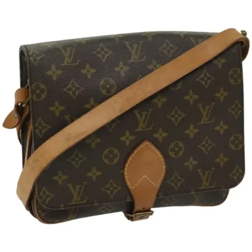 Pre-owned Canvas shoulder-bags , female, Sizes: ONE SIZE - Louis Vuitton Vintage - Modalova