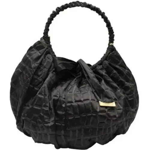 Pre-owned Polyester handbags , female, Sizes: ONE SIZE - Armani Pre-owned - Modalova
