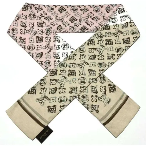 Pre-owned Scarves, female, , Size: ONE SIZE Pre-owned Silk scarves - Louis Vuitton Vintage - Modalova