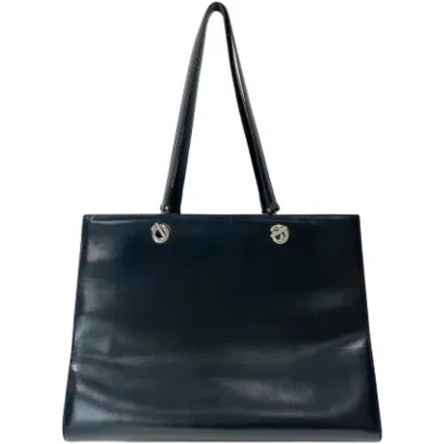 Pre-owned Tote Bags, female, , Size: ONE SIZE Pre-owned Leather shoulder-bags - Cartier Vintage - Modalova