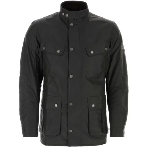 Stylish Dark Cotton Jacket , male, Sizes: 2XL - Barbour - Modalova