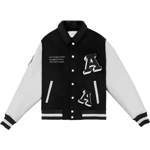 Illusion Varsity Jacket , Herren, Größe: XL - Axel Arigato - Modalova