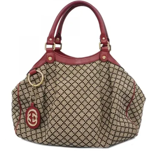 Pre-owned Canvas gucci-bags , female, Sizes: ONE SIZE - Gucci Vintage - Modalova