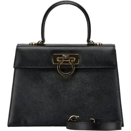 Pre-owned Leather handbags , female, Sizes: ONE SIZE - Salvatore Ferragamo Pre-owned - Modalova