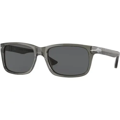 Classic Grey Sunglasses with Dark Lenses , male, Sizes: ONE SIZE - Persol - Modalova