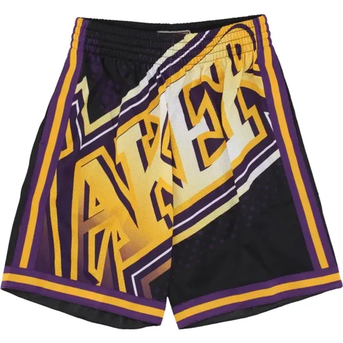 NBA Big Face 7.0 Mode Shorts , Herren, Größe: XL - Mitchell & Ness - Modalova