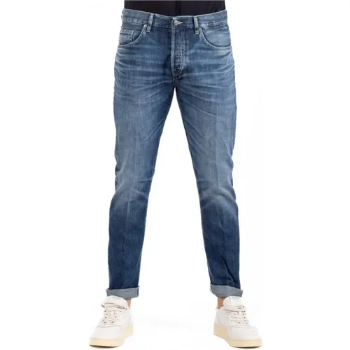 Men's Iconic Jeans , male, Sizes: W29, W32, W35, W30, W34, W33, W31 - Dondup - Modalova