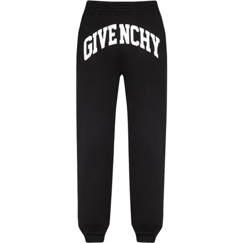Sweatpants with logo , male, Sizes: M, S - Givenchy - Modalova