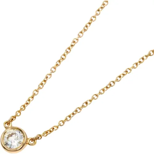 Pre-owned Jewellery, female, , Size: ONE SIZE Pre-owned Rose Gold necklaces - Tiffany & Co. Pre-owned - Modalova