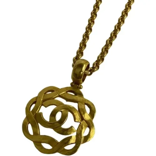 Pre-owned Jewellery, female, , Size: ONE SIZE Pre-owned Gold chanel-jewelry - Chanel Vintage - Modalova