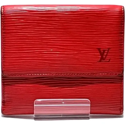 Pre-owned Leather wallets , female, Sizes: ONE SIZE - Louis Vuitton Vintage - Modalova