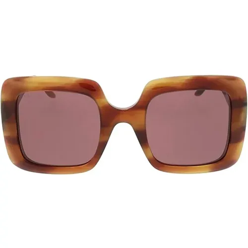 Womens Oversized Square Sunglasses , female, Sizes: 52 MM - Gucci - Modalova