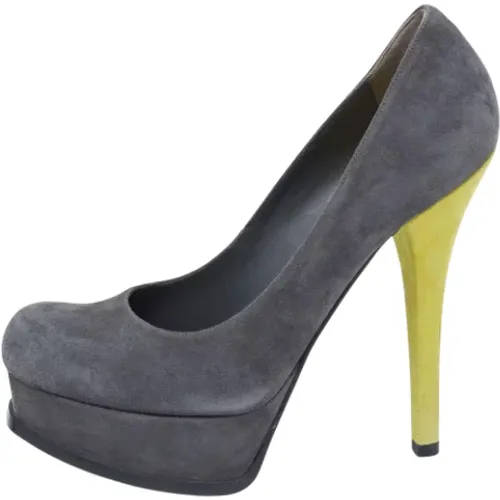 Pre-owned Suede heels , female, Sizes: 6 UK - Fendi Vintage - Modalova