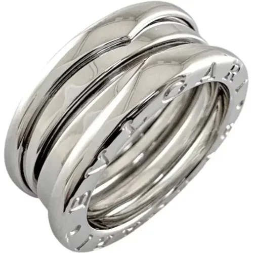 Pre-owned Jewellery, female, , Size: ONE SIZE Pre-owned White Gold rings - Bvlgari Vintage - Modalova