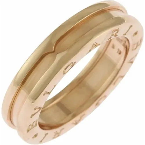 Pre-owned Jewellery, female, , Size: ONE SIZE Pre-owned Rose Gold rings - Bvlgari Vintage - Modalova