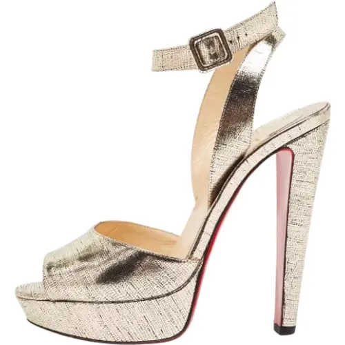 Pre-owned Leder sandals - Christian Louboutin Pre-owned - Modalova