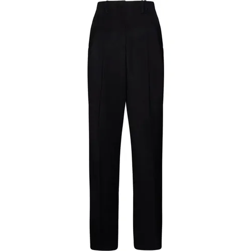 High-Waisted Wool Trousers , female, Sizes: XS - Jacquemus - Modalova